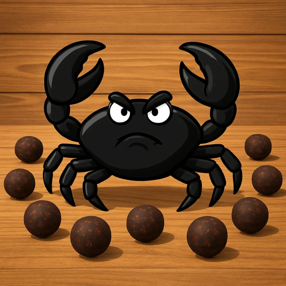 Black Crab Boilies 3kg